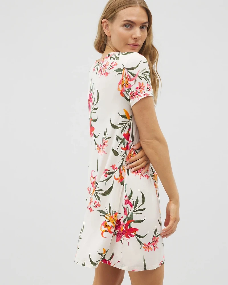 Short Sleeve Scoop Neck Sleepshirt