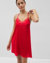 Lace Trim Chemise