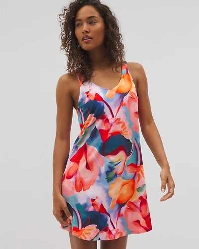 Shirred Strap Chemise