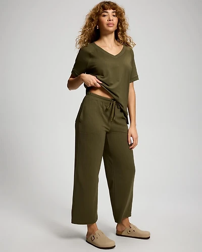 Essential Terry Crop Pants