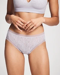 Soma High-Leg Panty with Stretch Lace
