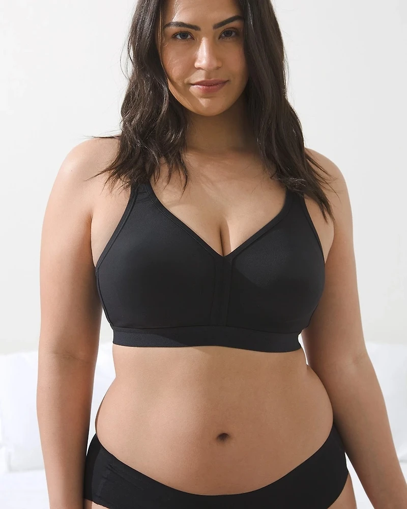 Wireless Unlined Full Coverage Bra