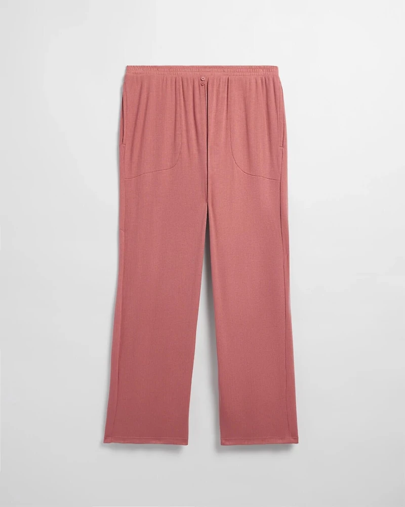Cropped Pajama Pants