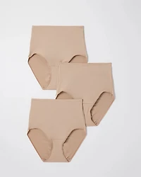 Tummy High-Waist Brief Panty 3 Pack