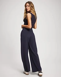 High-Waist Wide-Leg Pants
