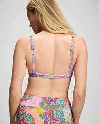 Bleu Rod Beattie La Vida Bohemia Twist Bikini Swim Top