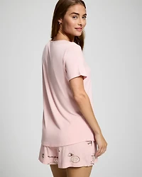 Short Sleeve and Pajama Set