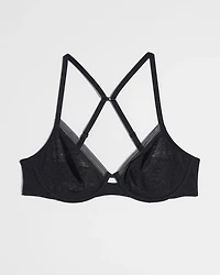 Soma Unlined Perfect Coverage Bra with Stretch Lace