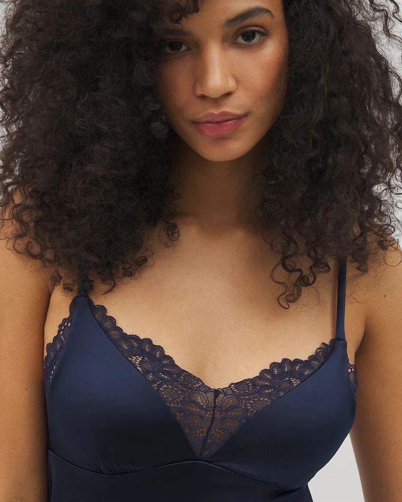 Lace-Trim Pajama Cami