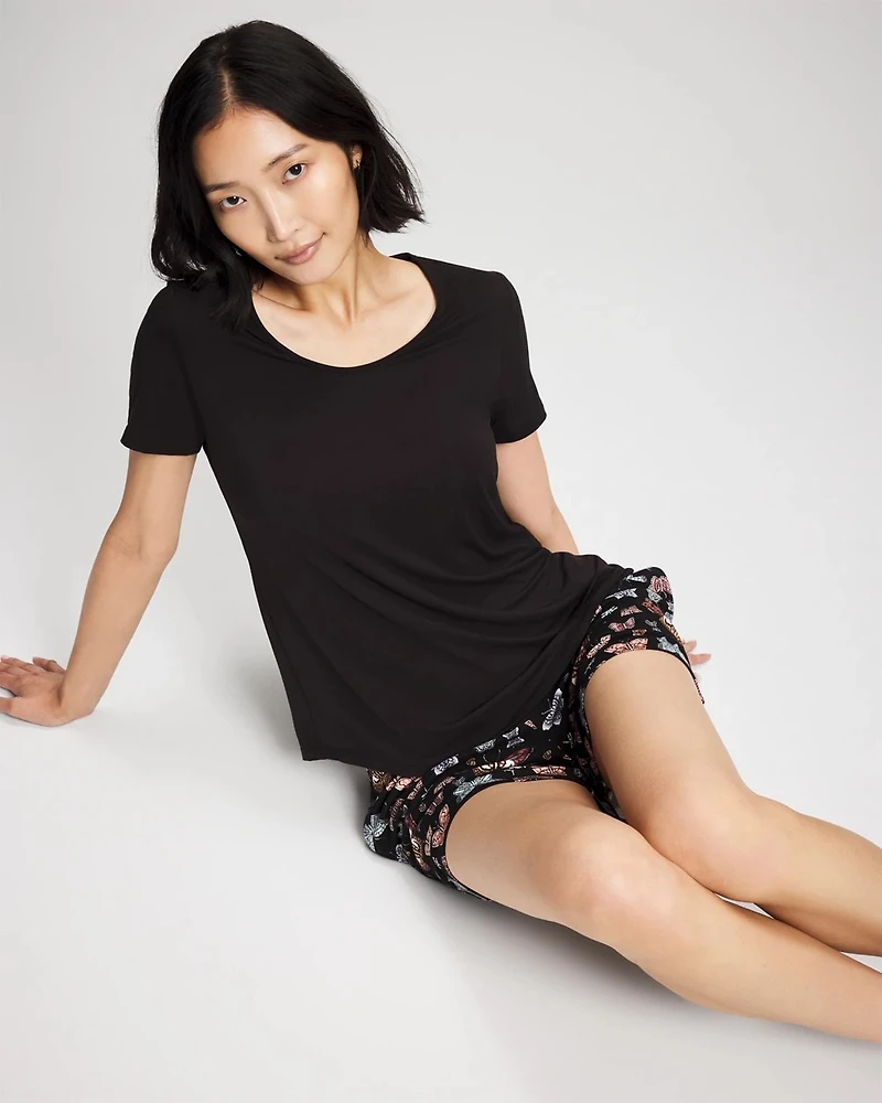 Short Sleeve and Pajama Set