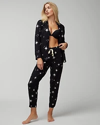 Long-Sleeve Pajama Top
