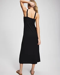 Twist Bodice Maxi Dress