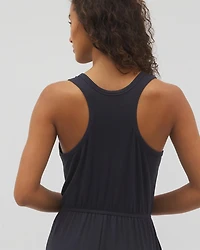 Lightweight Terry Crop Jumpsuit