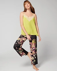Lace-Trim Pajama Cami