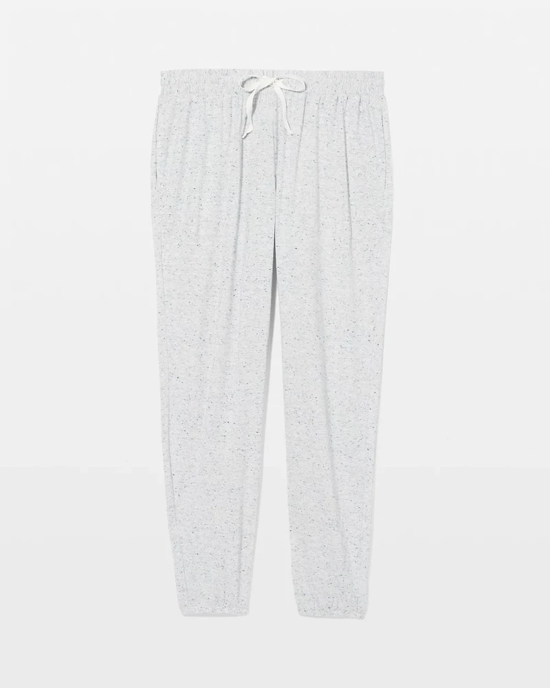 Slub Banded Ankle Pajama Pant