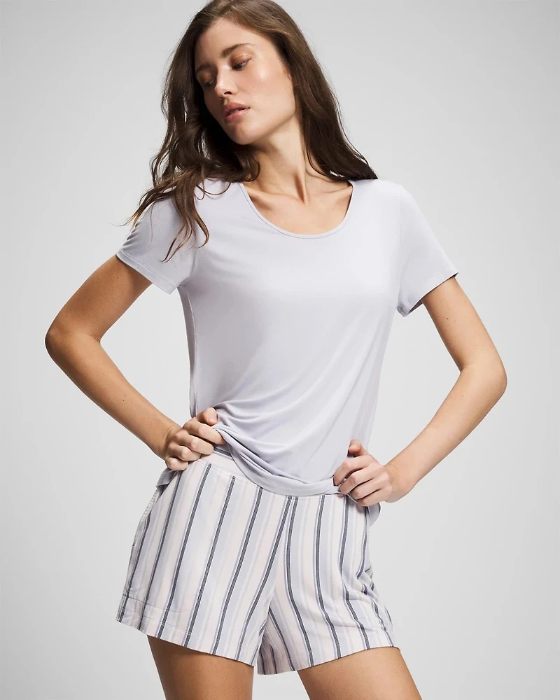 Short Sleeve and Pajama Set
