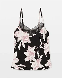 Lace-Trim Pajama Cami