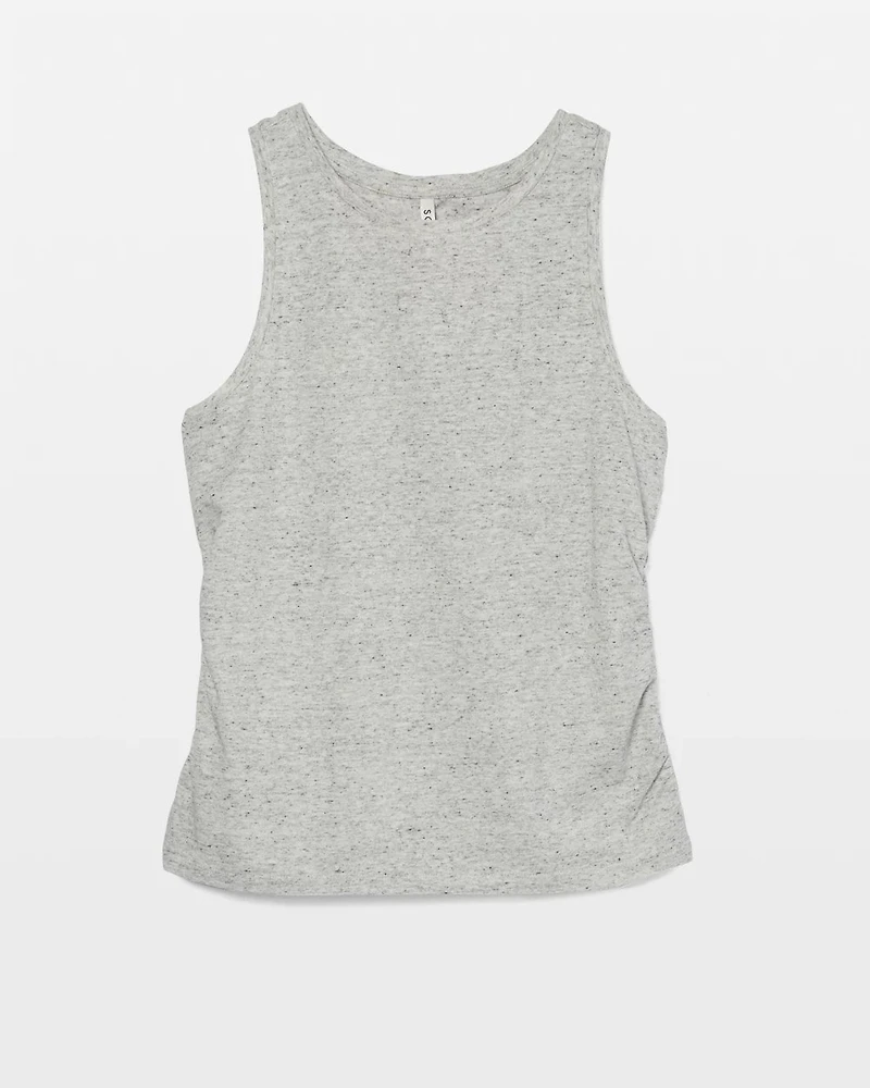 Shirred Side Pajama Tank