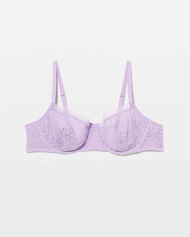Soma Unlined Balconette Bra with Stretch Lace