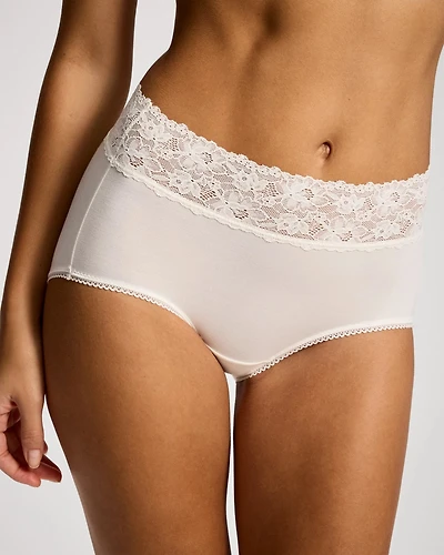 Brief Panty with Perfect Lace Waist