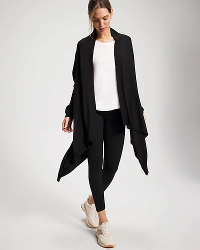 Lightweight Knit Sweater Wrap