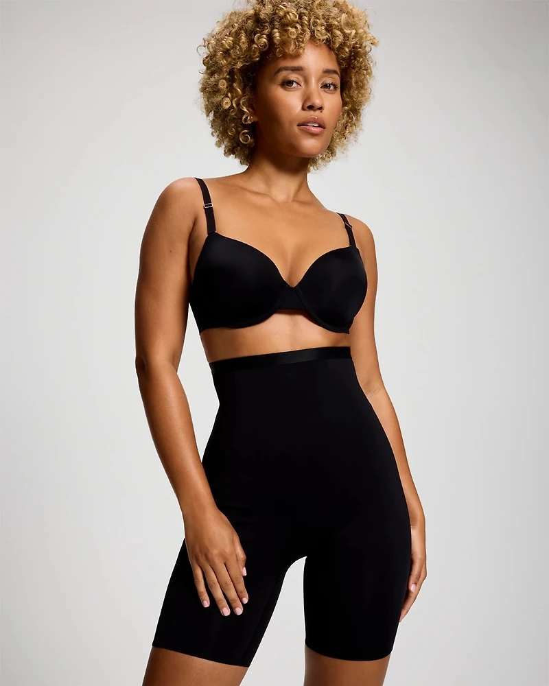Firm-Level High-Waist Shorts