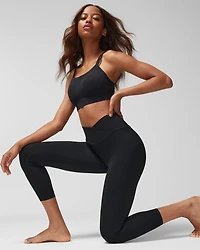 High-Waist Crossover Leggings