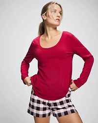 Long Sleeve Pajama Top