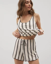 Printed Pajama Shorts
