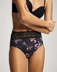 Modern Brief Panty with Lace