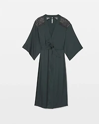 Lace Long Robe