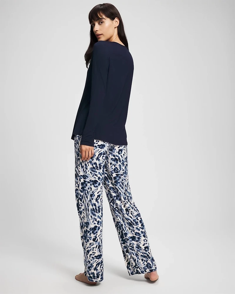 Packaged Long-Sleeve Pant Pajama Set