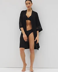 Robe With Lace