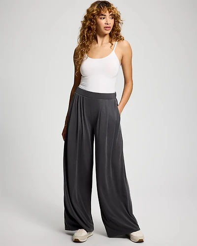 Modern Modal Wide Leg Pants