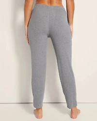 Rib Ankle Pajama Pants