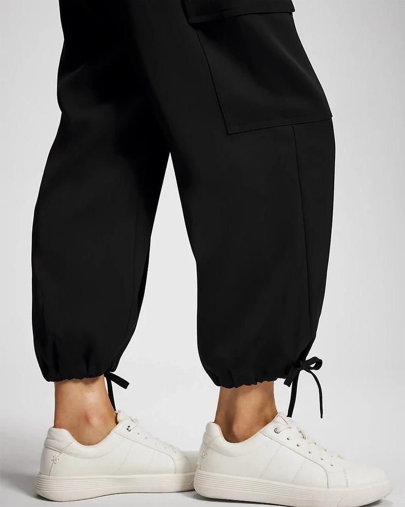 Satin Relaxed Cargo Pant