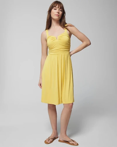 V-Wire Short Bra Dress