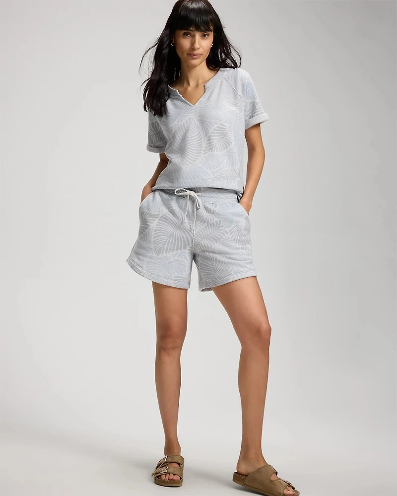 Cotton Terry Relaxed Shorts