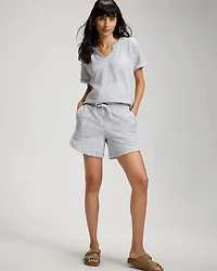 Cotton Terry Relaxed Shorts