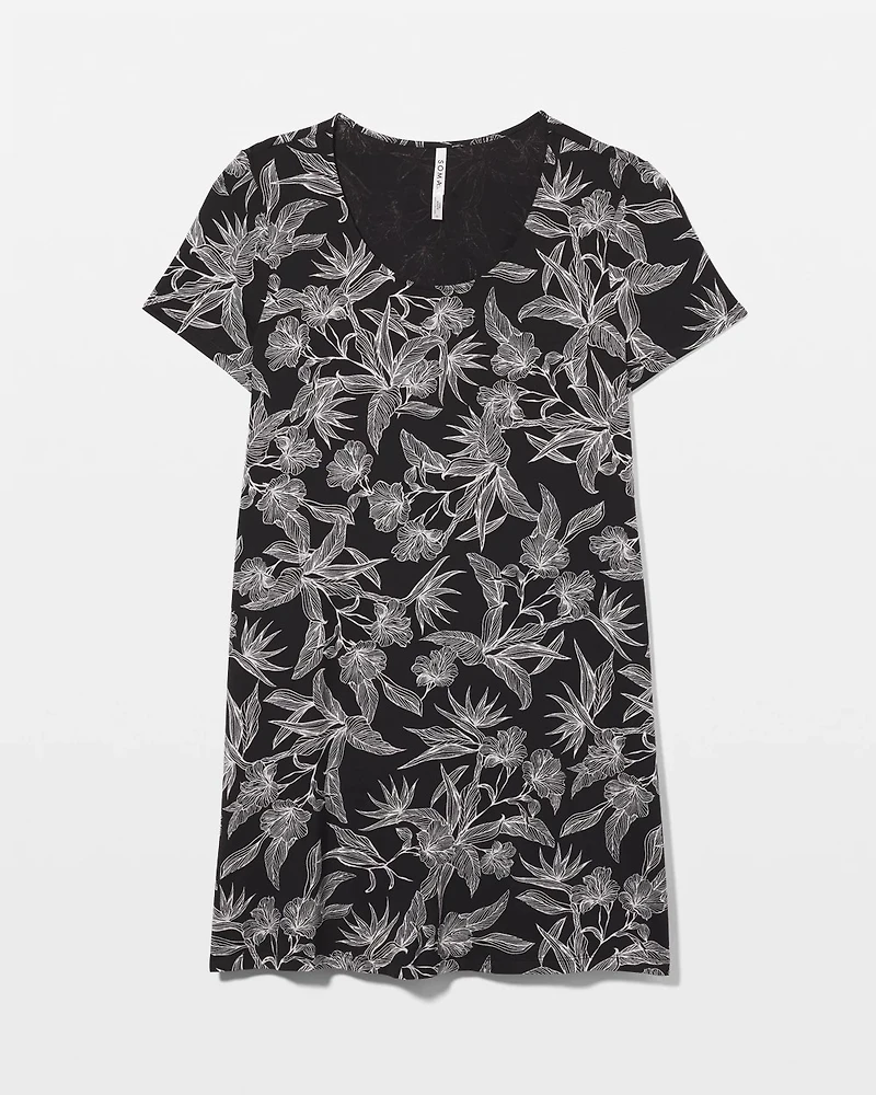 Short Sleeve Scoop Neck Sleepshirt