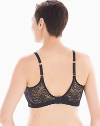 Wireless Pocketed Lace Bra