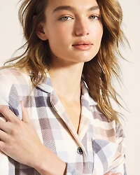 Button Front Sleepshirt