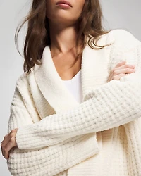 Textured Cardigan Sweater