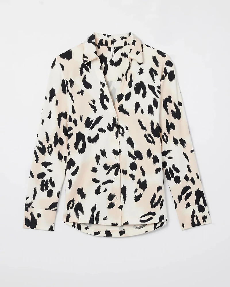 Long-Sleeve Pajama Top