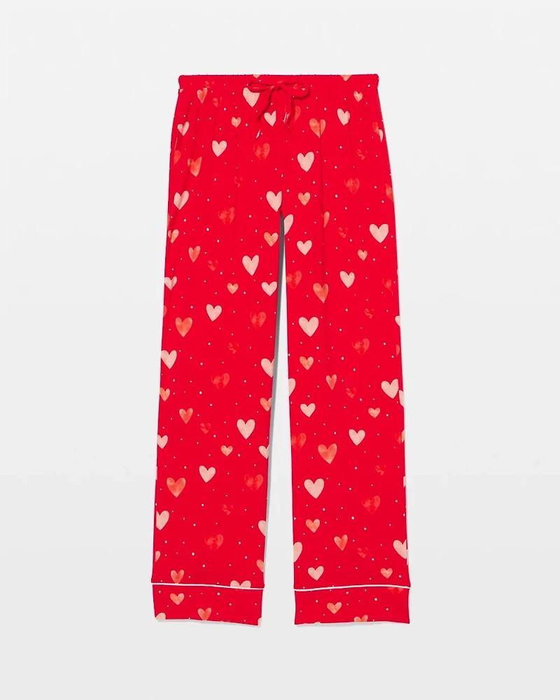 Printed Pajama Pants