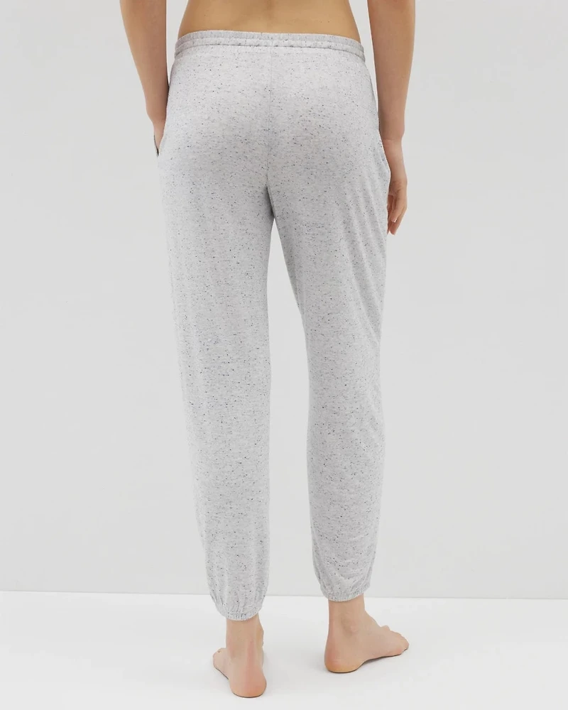 Slub Banded Ankle Pajama Pant
