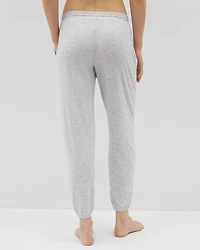 Slub Banded Ankle Pajama Pant