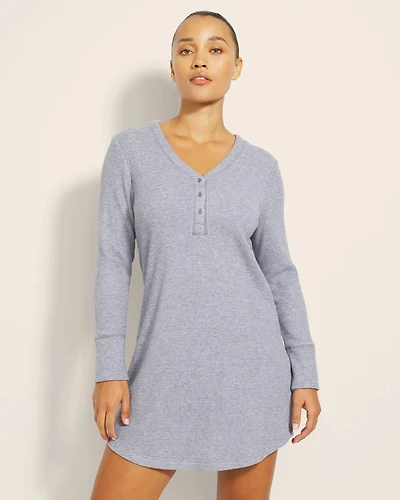 Long-Sleeve Sleepshirt