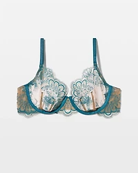 Tattoo Embroidered Perfect Coverage Bra