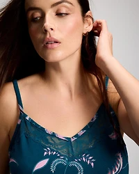Cool Nights with Lace Chemise